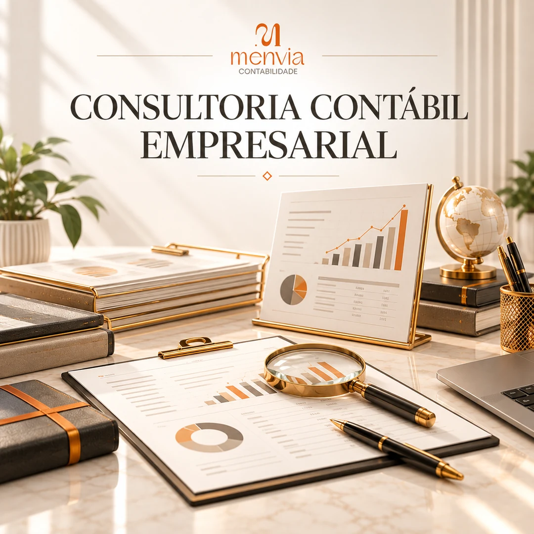 Arte do serviço Consultoria Contábil Empresarial
